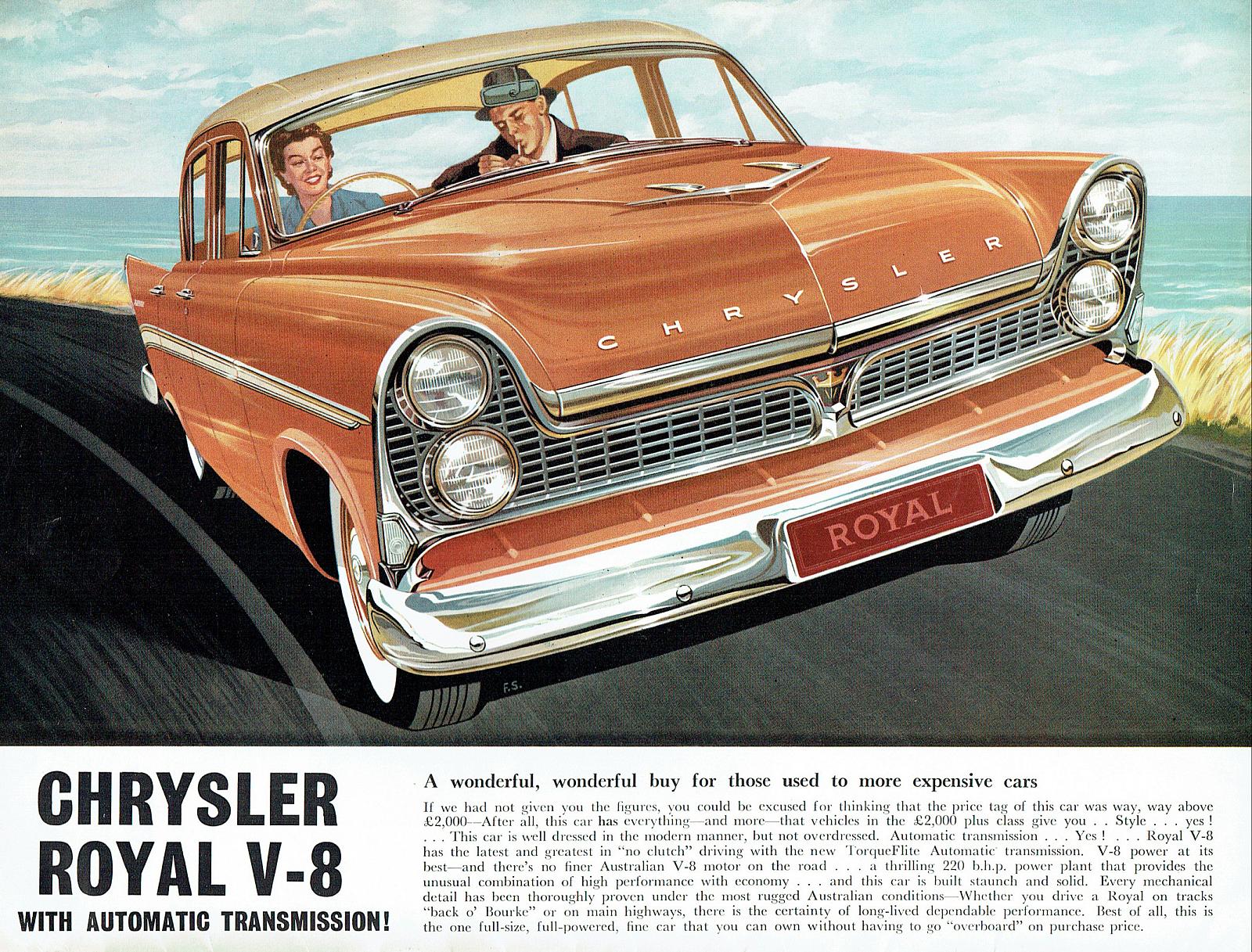 1960 Chrysler AP3 Royal V8 Brochure Page 5